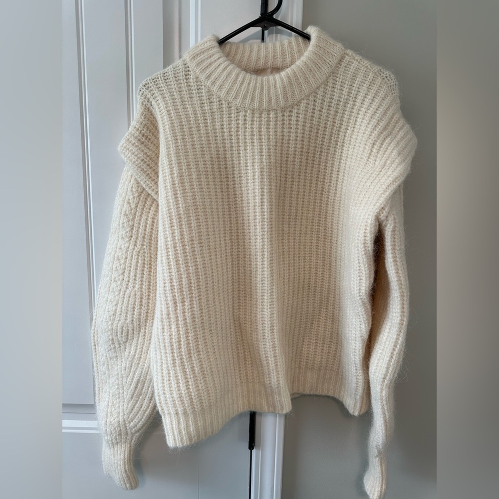 H&M XL Cozy Cream Sweater